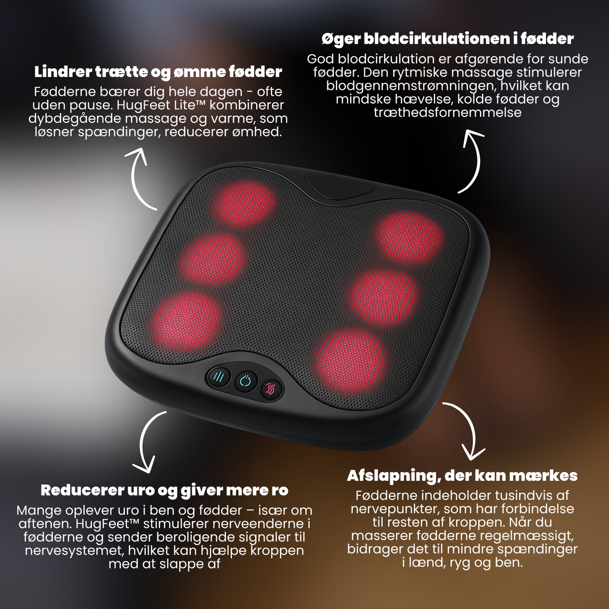 HugFeet Lite™ - infrarød fodmassager