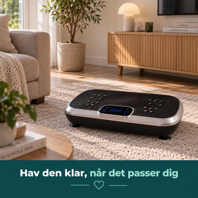 Den står klar, når du er hjemme